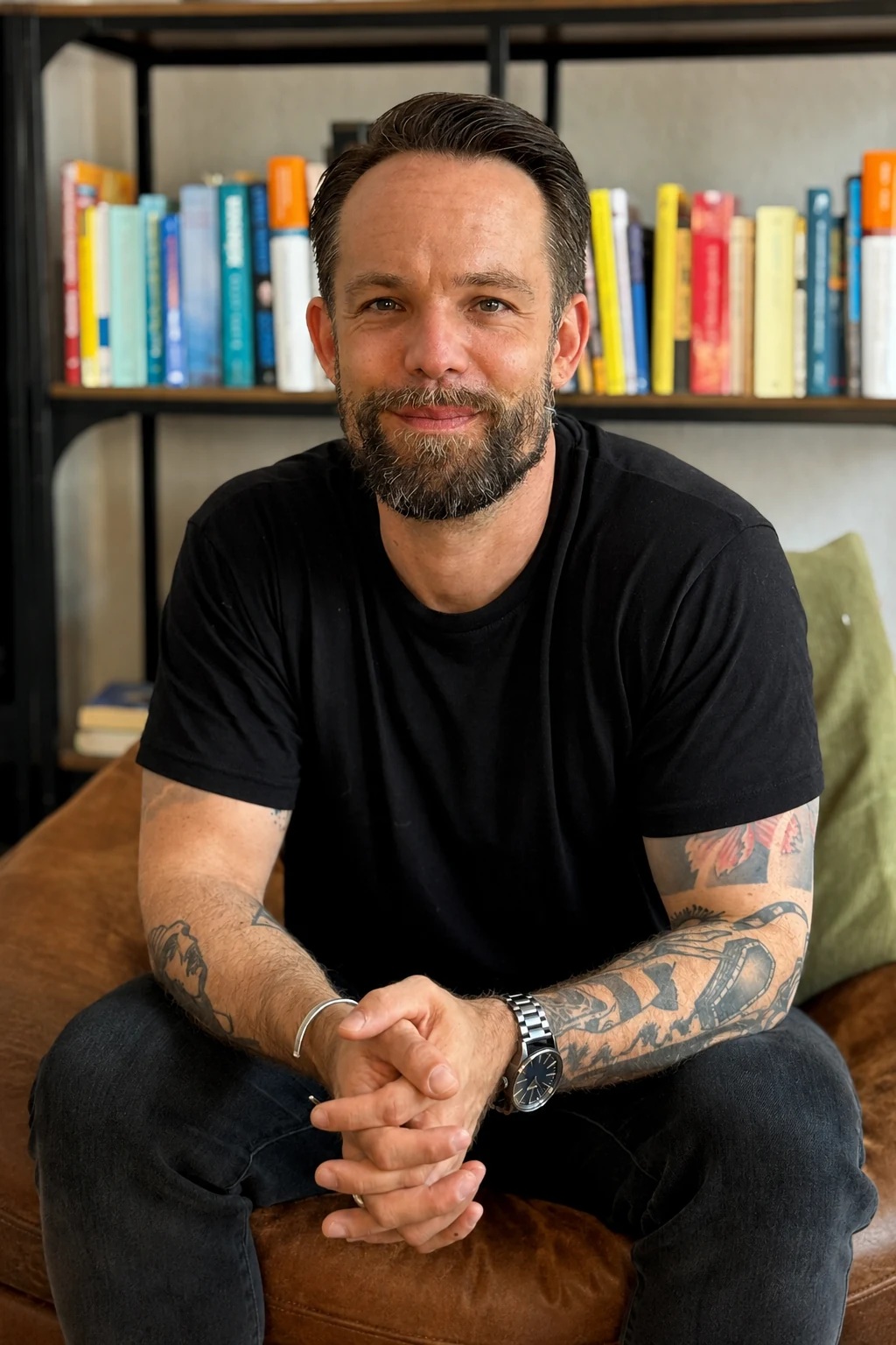 Alexander Stallkamp in seiner Praxis